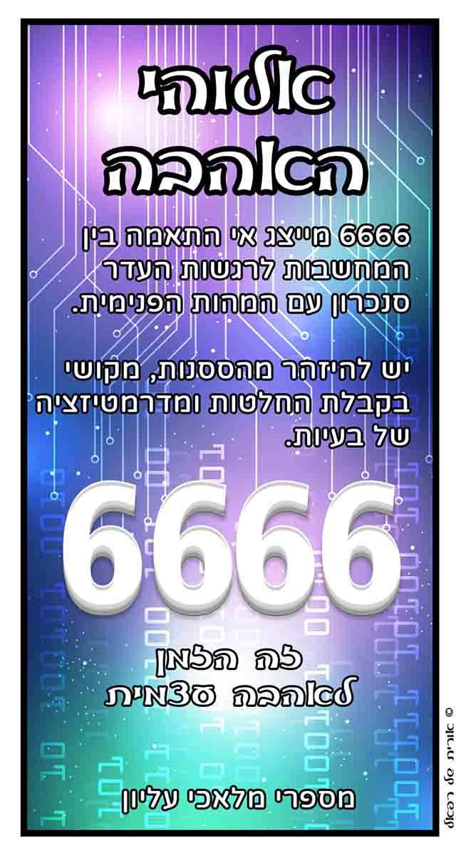 מספרי מלאכים 6666