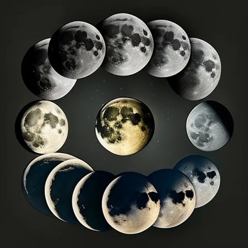8 מצבי ירח